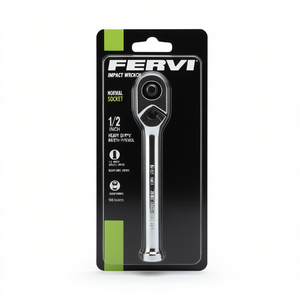 Fervi <b>Impact</b> <b>Socket</b> Wrench Normal Series 1/2 Inch Drive Heavy Duty Ratchet Tool - Product Image 2