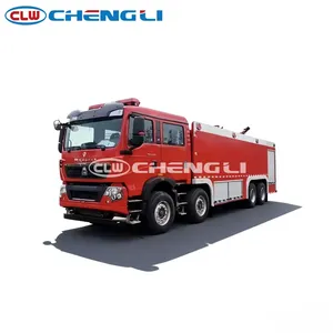 Camion-citerne HOWO 8X4 pour pompiers avec réservoir à mousse pour la lutte contre les incendies et les secours - Product Image 2