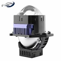 Projecteur de phare LED carré de 3 pouces, 6000K, 12V, faisceau haut/bas, double faisceau direct, super lumineux, haute luminosité, ajustement universel