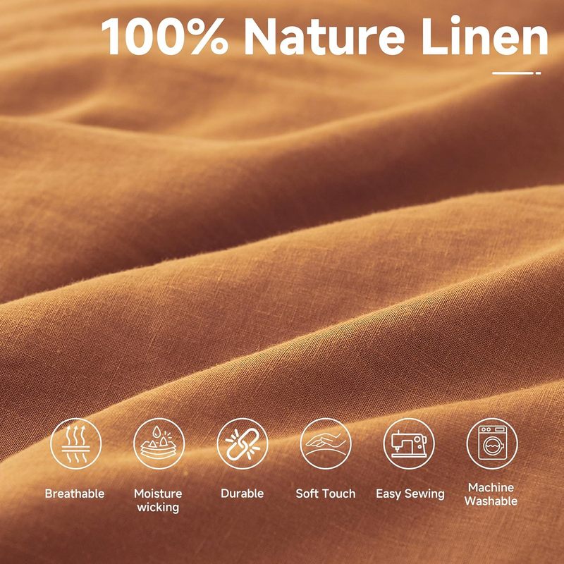 Woven Interlining Linen Fabric 100 Organic
