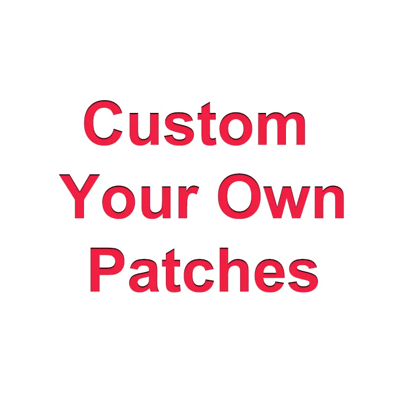 Custom Hat Clothing 3D Embroidery Patches Iron On Stick On Letters Custom Chenille Patches