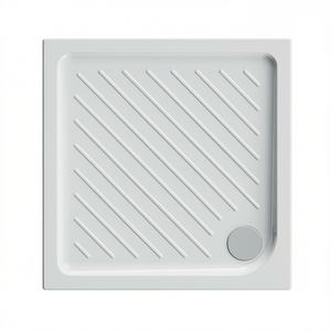 Plato de Ducha Cuadrado 80 x 80 cm, Altura 7 cm, Cerámica Dolomite Gemma - Product Image 2