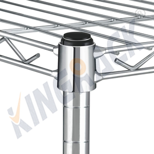 Промышленный прочный металлический органайзер 609x457x1800 мм, полка из проволочной сетки для кухни, кладовой, гаража, многоцелевой - Product Image 5