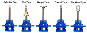 Elevador de tornillo <span class=keywords><strong>sin</strong></span> <span class=keywords><strong>fin</strong></span> eléctrico autoblocante con tornillo trapezoidal SWL5 para maquinaria agrícola y construcción, personalizable ODM - Product Image 4