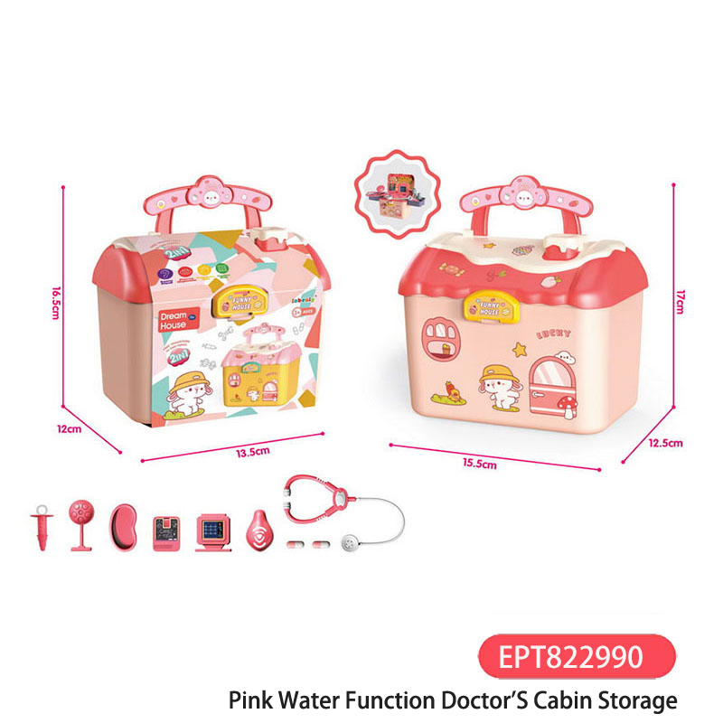 EPT822990-Pink cabine du docteur de fonction de l'eau (72pcs/ctn)