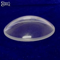 Lentille sphérique en verre optique avec revêtement AR pour la photographie sous-marine