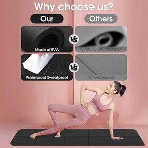 <span class=keywords><strong>Tapis</strong></span> <span class=keywords><strong>de</strong></span> yoga en mousse TPE <span class=keywords><strong>confortable</strong></span> OEM/ODM, 4 mm d'épaisseur, rectangulaire, pour le <span class=keywords><strong>sport</strong></span>, le fitness, le Pilates, la gymnastique - Product Image 4