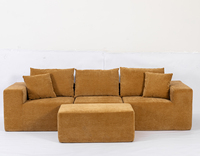 VANBOW Modernes Sofa Multifunktionales Komprimiertes Sofa für Wohnzimmer oder Hotel Stoffmaterial Großhandel