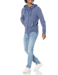 Meilleure vente de sweat à capuche athlétique pour homme élégant avec fermeture éclair et poche logo personnalisé broderie tissu épais chaud pour la saison d'automne - Product Image 4