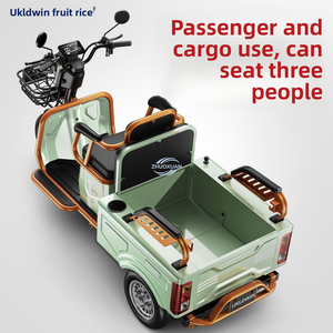 No-Petrol Electric Trike | <b>Passenger</b> & Cargo Dual Use Battery Vehicle for Kids School Pickup & Daily Use - Product Image 4