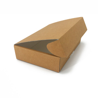 Boîtes d'expédition en carton ondulé noir mat écologiques et recyclables personnalisées en gros, logo en relief UV, poignée, chaussettes, cadeaux