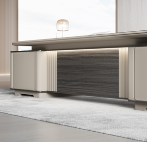 Đơn giản hiện đại điều hành ông chủ Văn phòng bàn ghế kết hợp đôi tủ với MDF chất liệu cho Tổng Thống <span class=keywords><strong>c</strong></span>ủ<span class=keywords><strong>a</strong></span> bảng quản lý - Product Image 5