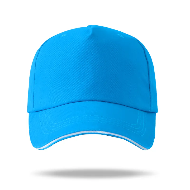 100% di Sport del cotone Cappelli di Baseball In Bianco Golf Unisex Cappelli