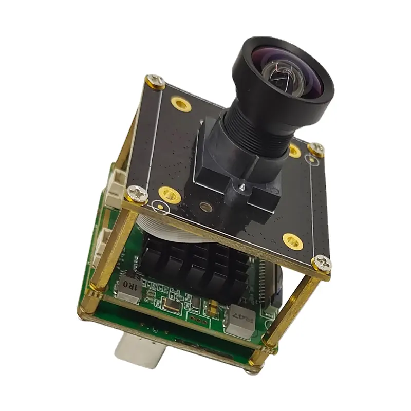 Fabrika kaynağı otomatik odaklama yüksek çözünürlüklü IMX415 4K 8MP USB3.0 kamera modülü MJPEG/YUY2/H.264 60FPS Mini USB Video kamera modülü