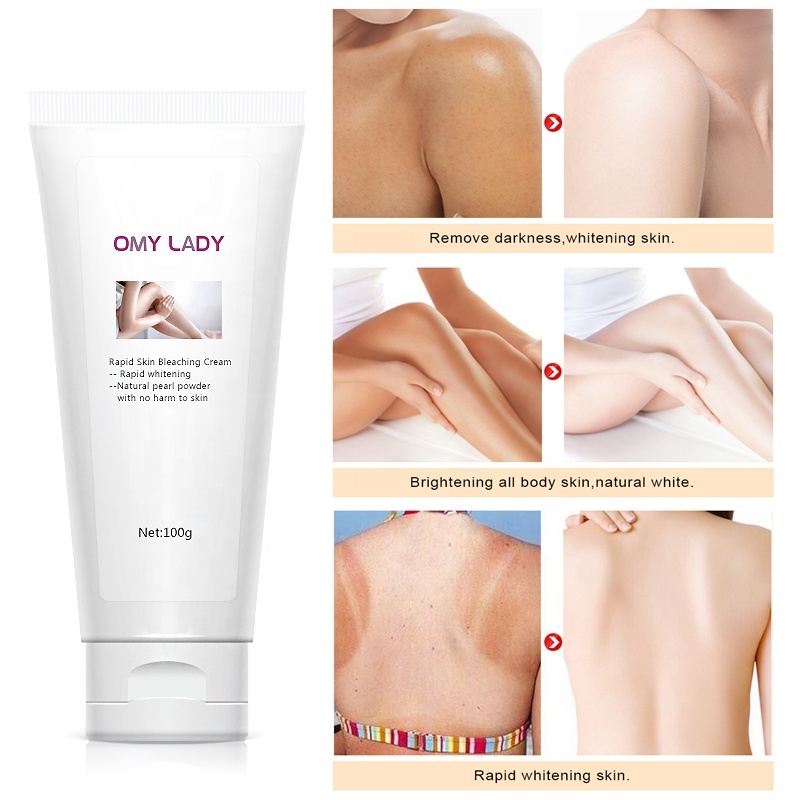 Natural 100g Deep Moisturizing and Nourishing Body Effective Whitening Cream Skin Bleaching Cream for Dark Skin