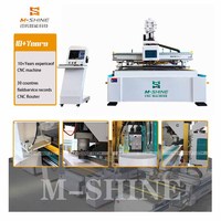 Router CNC 2130 con Cambio Automático de Herramientas (ATC) 4*5HQD, Carga/Descarga Totalmente Automática, Control Syntec, Bomba de Doble Husillo