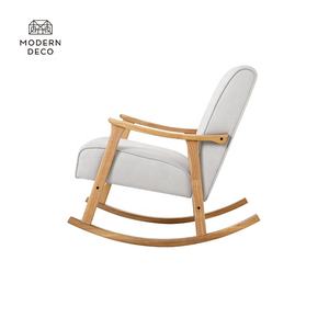 Canapé de salon à bascule en tissu personnalisé moderne <span class=keywords><strong>maternité</strong></span> allaitement planeur pépinière chaise à bascule - Product Image 3