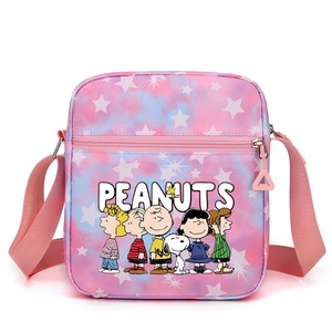Prodotti di Tendenza: Borsa Quadrata Piccola SnoopyY in Tessuto Oxford per Ragazze e Donne, Borsa a Tracolla Leggera da Viaggio per Cellulare - Product Image 2