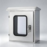 Boîtier électrique en acier inoxydable, armoire de commande métallique, boîte de jonction, boîte électrique personnalisée