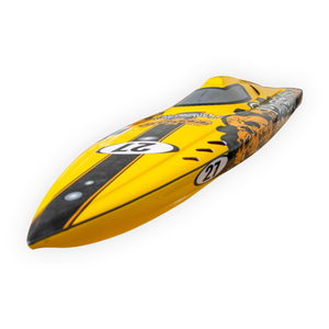 NOUVEAU TFL 1106D2-F Pursuit 80 km/h Redressement automatique 82cm Fibre de verre Carbon Fiber RC Boat ARTR W/O Servo Transmitter Battery Charger - Product Image 1