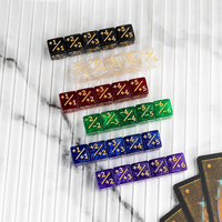 Accessoires de jeu de cartes et de dés personnalisés en usine, compteurs de jeu Durabel et jetons métalliques