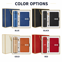 Cadeaux de bureau personnalisés pour les employés, articles promotionnels, ensembles exécutifs, carnets A5 avec stylo, coffret cadeau d'entreprise