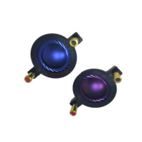 B & C Titanium 75mm Diaphragme de remplacement Pilote magnétique planaire Passif 8 Ohm Impédance Tweeter Unit