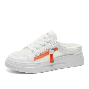 2026 Wholesale Women's Summer Loafers <b>Half</b> <b>Slip</b>-On Mesh Breathable Board Shoes Thick Sole Versatile Walking Spring - Product Image 3