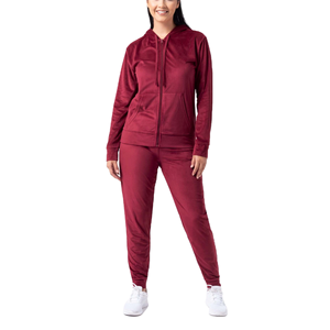 Survêtement unisexe personnalisé avec logo, décontracté, athlétique, respirant, léger, à taille élastique, avec fermeture éclair intégrale, motif écossais, pour le printemps - Product Image 1