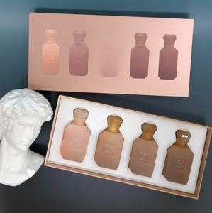 Set de Regalo de Perfume para Mujer, 30ml*4, Venta al Por Mayor, Eau de Parfum Árabe de Dubái, Líquido, Larga Duración, Aroma Floral y Frutal, Lujoso y Portátil - Product Image 5