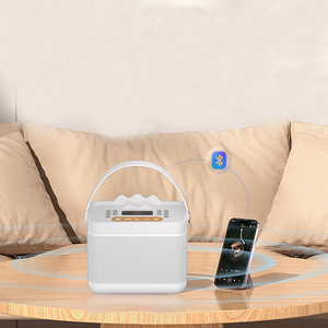 Portable Handheld BT <b>Speaker</b> Home KTV Karaoke With <b>Wireless</b> Dual Microphone Fabric Shell Long Battery Life Outdoor Party Gift - Product Image 5
