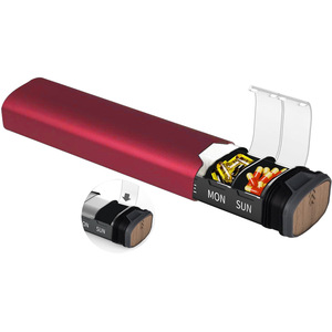 Wholesale Medibox Upgrade New Design Aluminum Travel Medicine <b>Box</b> TT Large-Capacity Portable Food Grade 100% Customized Color - Product Image 4