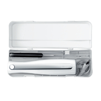 Couteau électrique dentelé pour cuisine avec lame en acier inoxydable 120W, usage domestique, modèle 15416A0