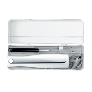 <span class=keywords><strong>Coltello</strong></span> <span class=keywords><strong>Elettrico</strong></span> Seghettato per Cucina con Lama in Acciaio Inossidabile 120W Uso Domestico Modello 15416A0 - Product Image 2