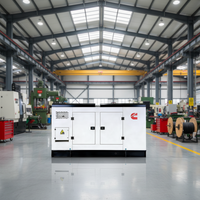 Groupe électrogène diesel silencieux à enroulement entièrement en cuivre monophasé/triphasé 10KVA-30KVA avec ATS, démarrage à distance, 1800 tr/min, certifié ISO/CE
