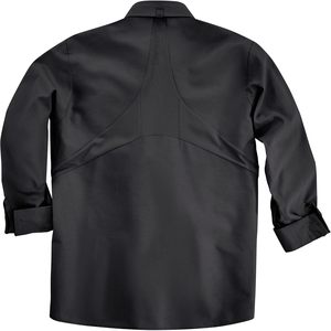 Combinaison de couleurs noire et rouge Chemise de travail Mimix à manches longues pour hommes, large/longue personnalisée - Product Image 1