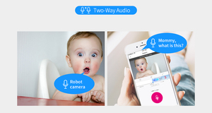 1080P WIFI HD tự động theo dõi Robot CCTV Mini <span class=keywords><strong>Camera</strong></span> góc rộng Cảm biến CMOS lưu trữ đám mây an ninh tầm nhìn ban đêm-dữ liệu thẻ SD - Product Image 4