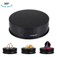 2024 nouveau Offres Spéciales PULUZ 15cm USB électrique plateau tournant présentoir vidéo accessoires de prise de vue plateau tournant