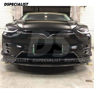 Spoiler avant en fibre de carbone de style Dspecialist pour <span class=keywords><strong>Tesla</strong></span> Model <span class=keywords><strong>X</strong></span> 75D <span class=keywords><strong>90D</strong></span> P90D 100D P100D 16-18 - Product Image 2