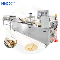 HNOC Machine à tortilla circulaire à rouleau de ressort électronique Machine de fabrication de choux de maïs pour tortilla