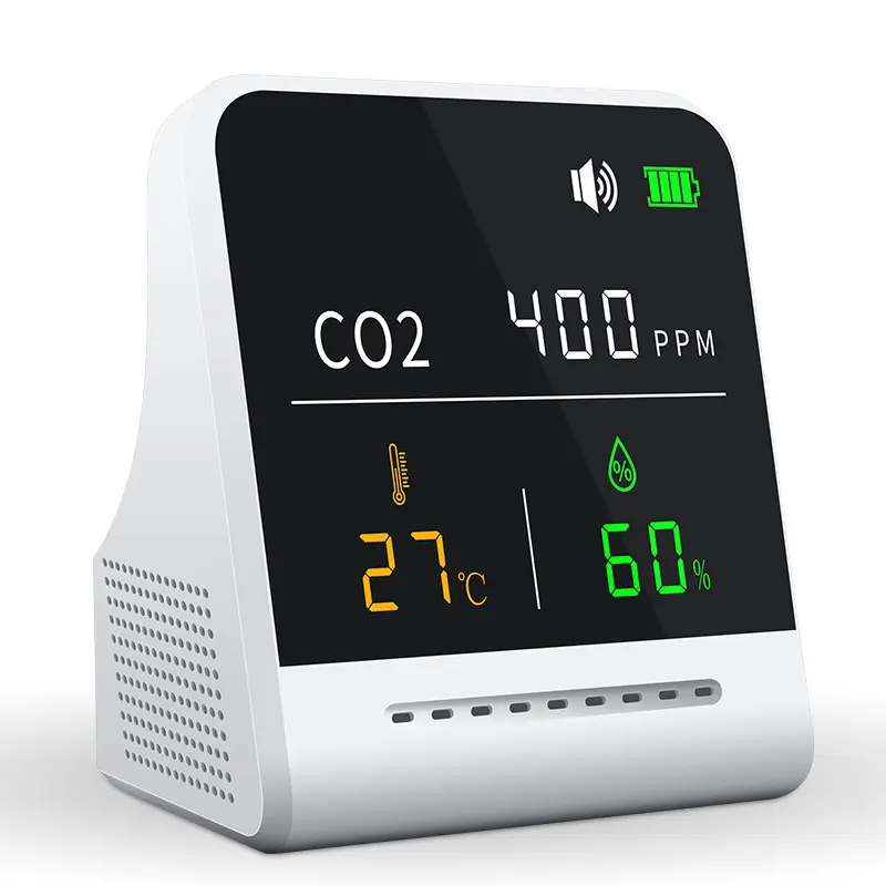 2022 Mini Handheld Portable Ndir Medidor De Co2 Carbon Dioxide Detector Sensor Monitor Co2 Meter