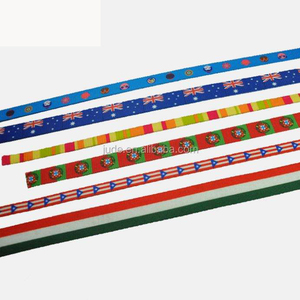 Cinturino in Nylon poliestere colorato modello cane guinzaglio cinturino Jacquard Web - Product Image 3
