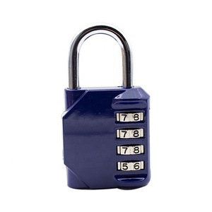 <span class=keywords><strong>Cadenas</strong></span> à combinaison à 4 roues en alliage de zinc pour extérieur, idéal pour salle de sport et salle de bain - Product Image 5