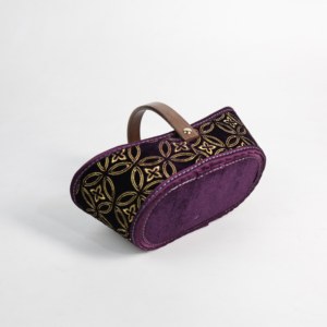 Cesta <span class=keywords><strong>de</strong></span> arte textil artesanal <span class=keywords><strong>de</strong></span> bambú bordada en rojo <span class=keywords><strong>y</strong></span> dorado, organizador <span class=keywords><strong>de</strong></span> joyas ecológico <span class=keywords><strong>de</strong></span> estilo chino, adorno <span class=keywords><strong>de</strong></span> mesa exótico - Product Image 2
