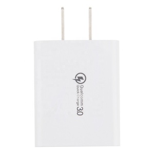 Mini chargeur mural USB rapide <span class=keywords><strong>Prise</strong></span> US QC 3.0 <span class=keywords><strong>Adaptateur</strong></span> de chargeur de téléphone USB Charge pour iPhone Xiaomi Samsung Tablette Téléphone portable - Product Image 5