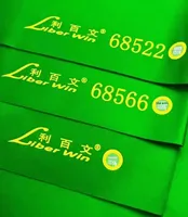 Vrai tissu de table de snooker vert Libaiwen, tissu de table de compétition, Chine