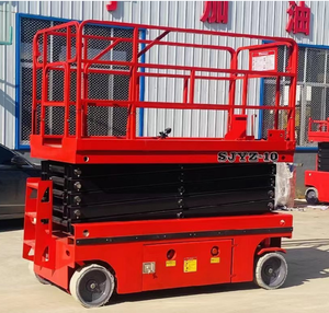 Plataforma Elevadora Hidráulica Eléctrica Portátil Pequeña para el Hogar, Mesas Elevadoras <span class=keywords><strong>de</strong></span> Tijera para Construcción e Industria - Product Image 5