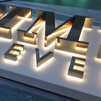 Kexian Professional Luminous Sign Letters: LED Backlit Acrylique Channel 3D Signalisation pour Storefront Business Branding