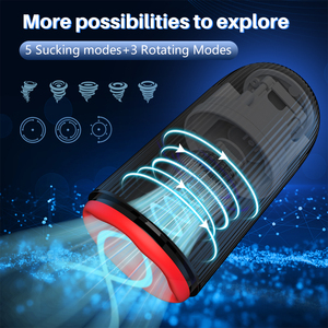 10 Speed Male Masturbator Thrusting Vibration Waterproof Body Safe Silica Gel for Adult Men Private Use Adult Products - Product Image 3