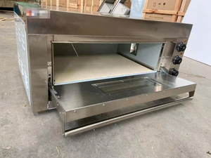<span class=keywords><strong>Forno</strong></span> <span class=keywords><strong>Elettrico</strong></span> per <span class=keywords><strong>Pizza</strong></span> Professionale a 1 Piano in Acciaio Inox, Vendita Diretta dalla Fabbrica per Ristoranti - Product Image 3